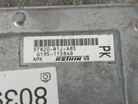 2014-2015 Honda Civic PCM Engine Control Computer ECU ECM PCU OEM P/N:G195-115848 37820-R1J-A85 Fits Fits 2014 2015 OEM Used Auto Parts - Oemusedautoparts1.com