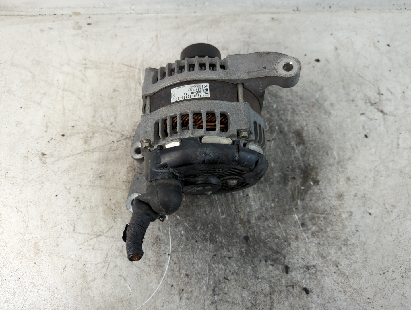 2019-2020 Ford Edge Alternator Replacement Generator Charging Assembly Engine OEM P/N:K2GT-10300-BC Fits Fits 2019 2020 OEM Used Auto Parts - Oemusedautoparts1.com