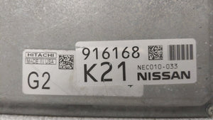 2014 Infiniti Qx60 PCM Engine Control Computer ECU ECM PCU OEM P/N:NEC010-035 NEC010-033 Fits OEM Used Auto Parts