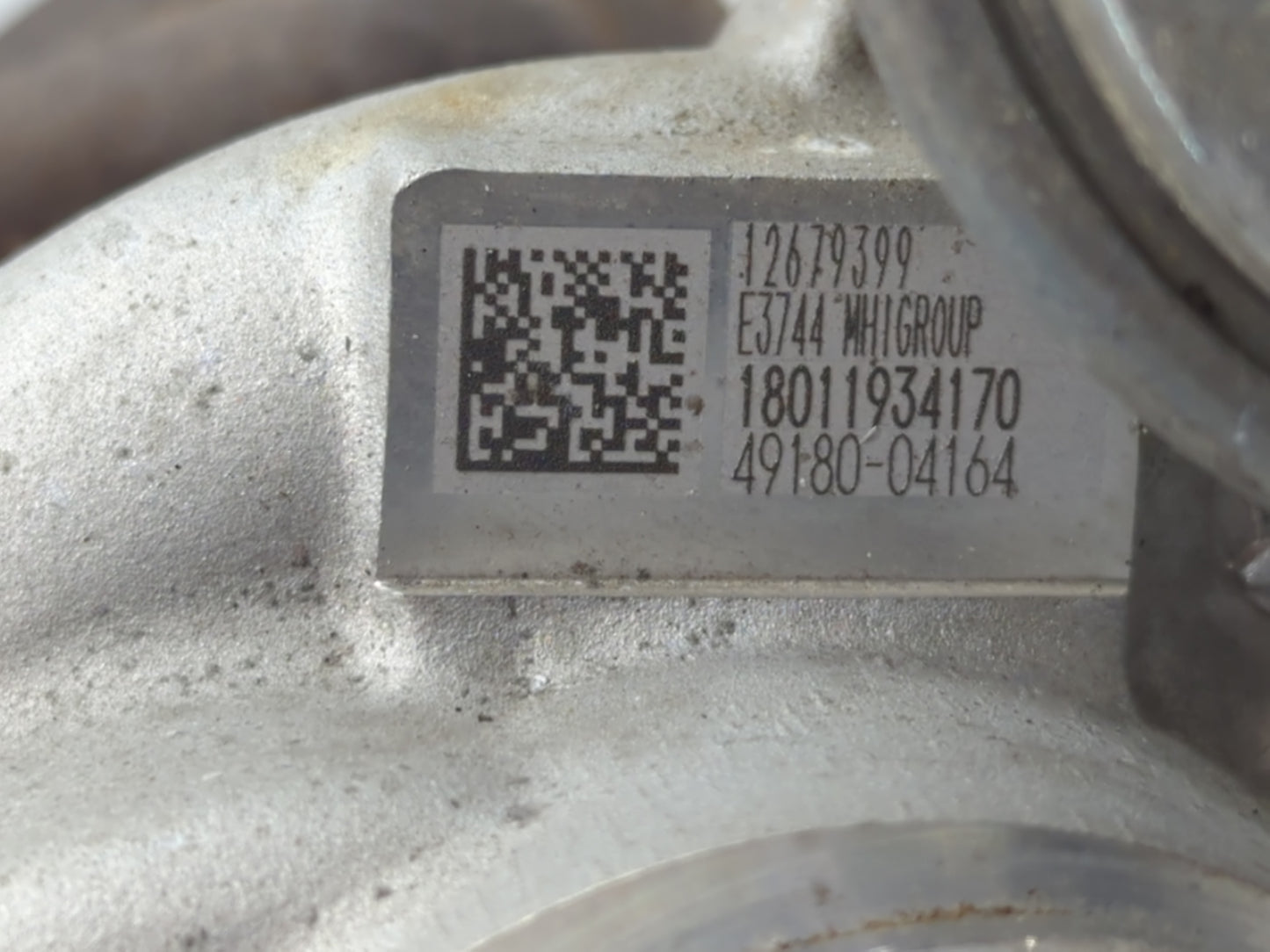 2018 Gmc Terrain Turbocharger Turbo Charger Super Charger Supercharger - Oemusedautoparts1.com