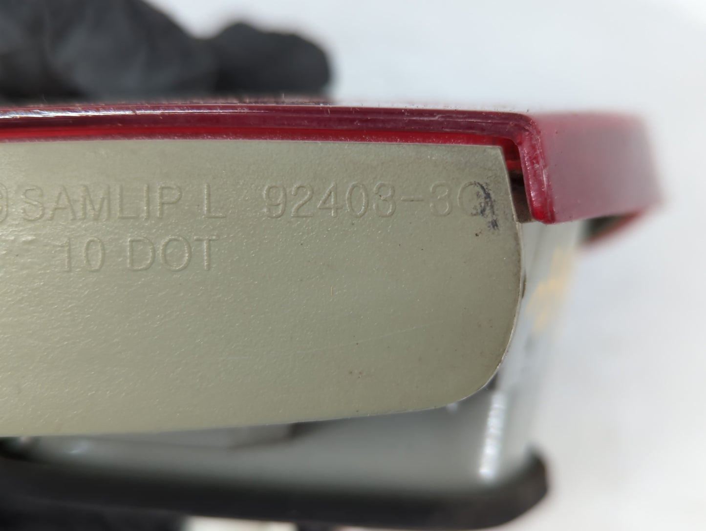 2011-2014 Hyundai Sonata Tail Light Assembly Driver Left OEM P/N:92403-3Q Fits Fits 2011 2012 2013 2014 OEM Used Auto Parts - Oemusedautoparts1.com
