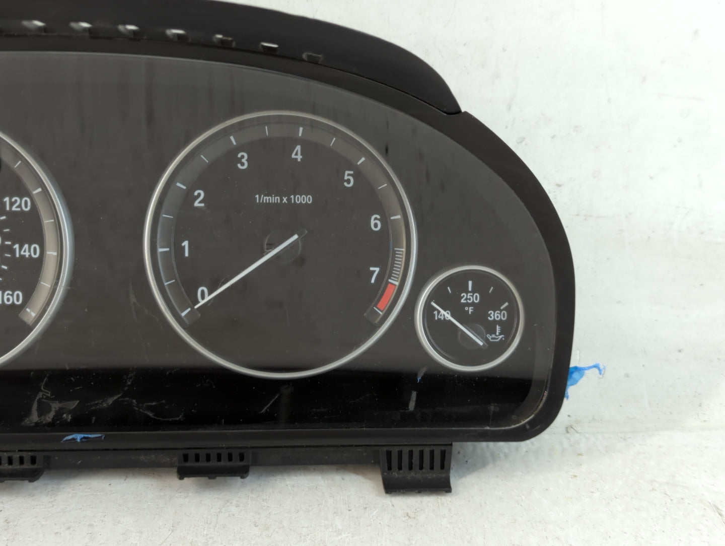 2014-2016 Bmw 528i Instrument Cluster Speedometer Gauges P/N:2615572-03 IK 6820601-01 Fits Fits 2014 2015 2016 2017 OEM Used Auto Parts - Oemusedautoparts1.com