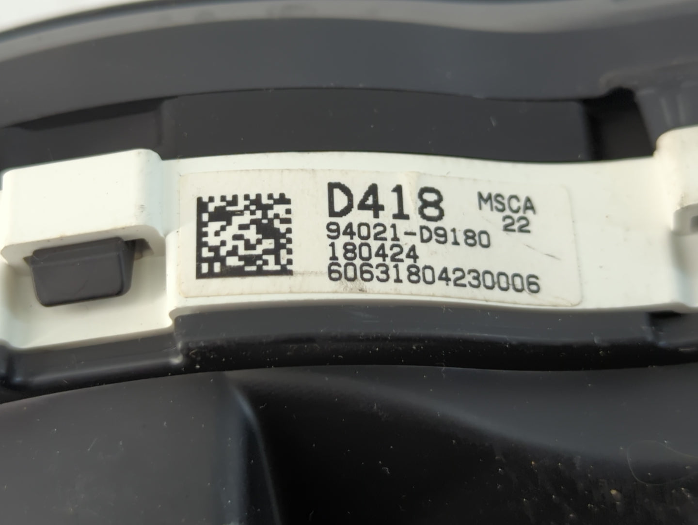 2018-2019 Kia Sportage Instrument Cluster Speedometer Gauges P/N:94021-D9180 Fits Fits 2018 2019 OEM Used Auto Parts - Oemusedautoparts1.com