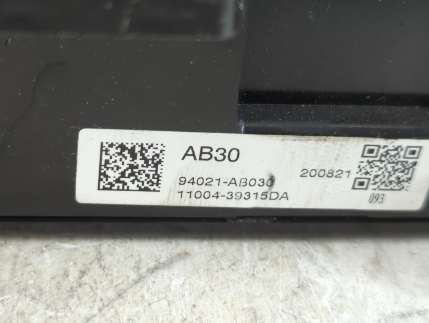 2021-2022 Hyundai Elantra Instrument Cluster Speedometer Gauges P/N:11004-416040H 94001-BY000 Fits Fits 2021 2022 OEM Used Auto Parts - Oemusedautoparts1.com