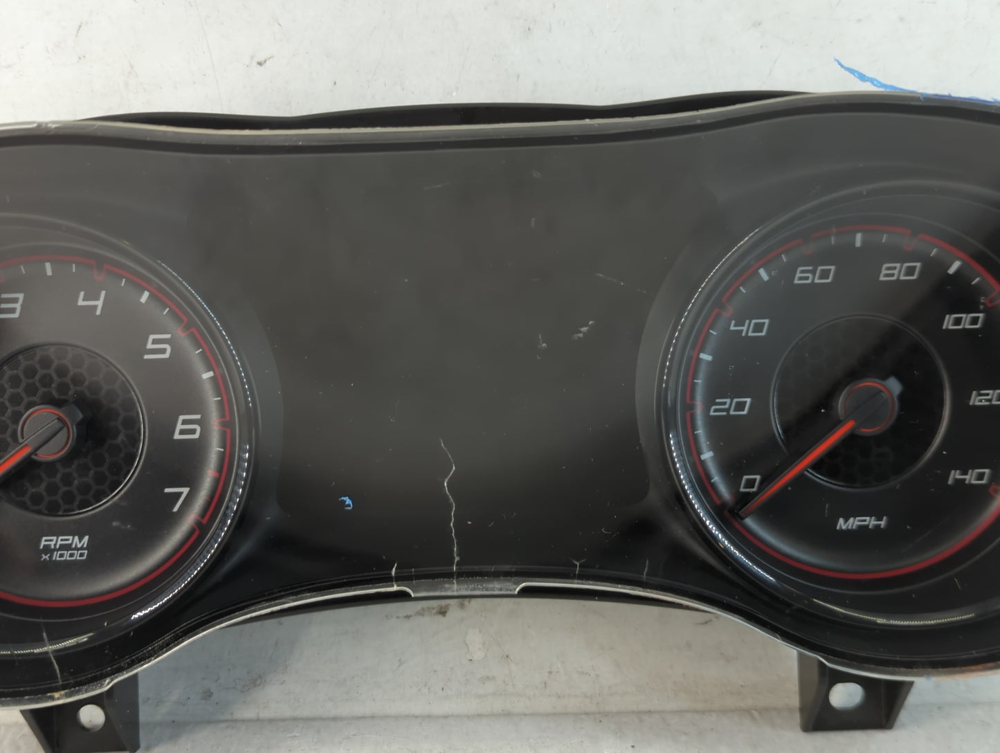 2016 Dodge Charger Instrument Cluster Speedometer Gauges P/N:P68288898AA Fits OEM Used Auto Parts - Oemusedautoparts1.com
