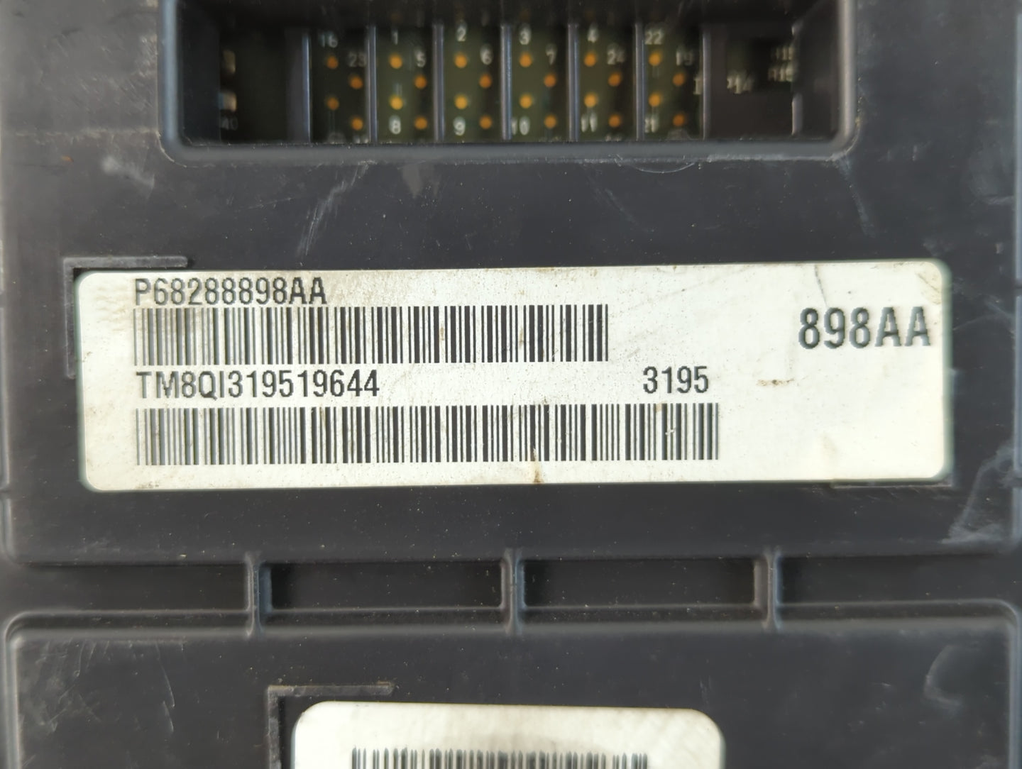2016 Dodge Charger Instrument Cluster Speedometer Gauges P/N:P68288898AA Fits OEM Used Auto Parts - Oemusedautoparts1.com