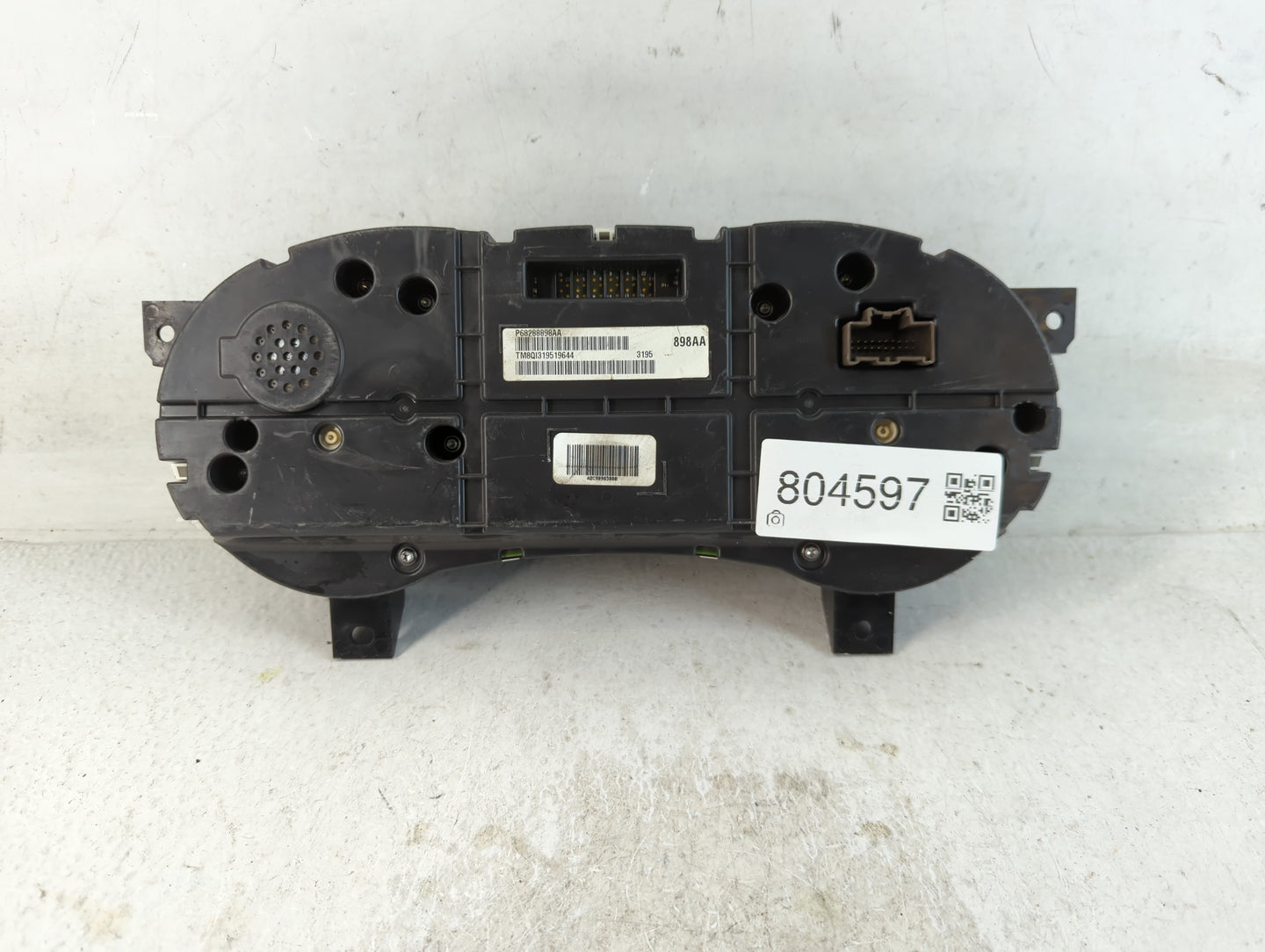2016 Dodge Charger Instrument Cluster Speedometer Gauges P/N:P68288898AA Fits OEM Used Auto Parts - Oemusedautoparts1.com