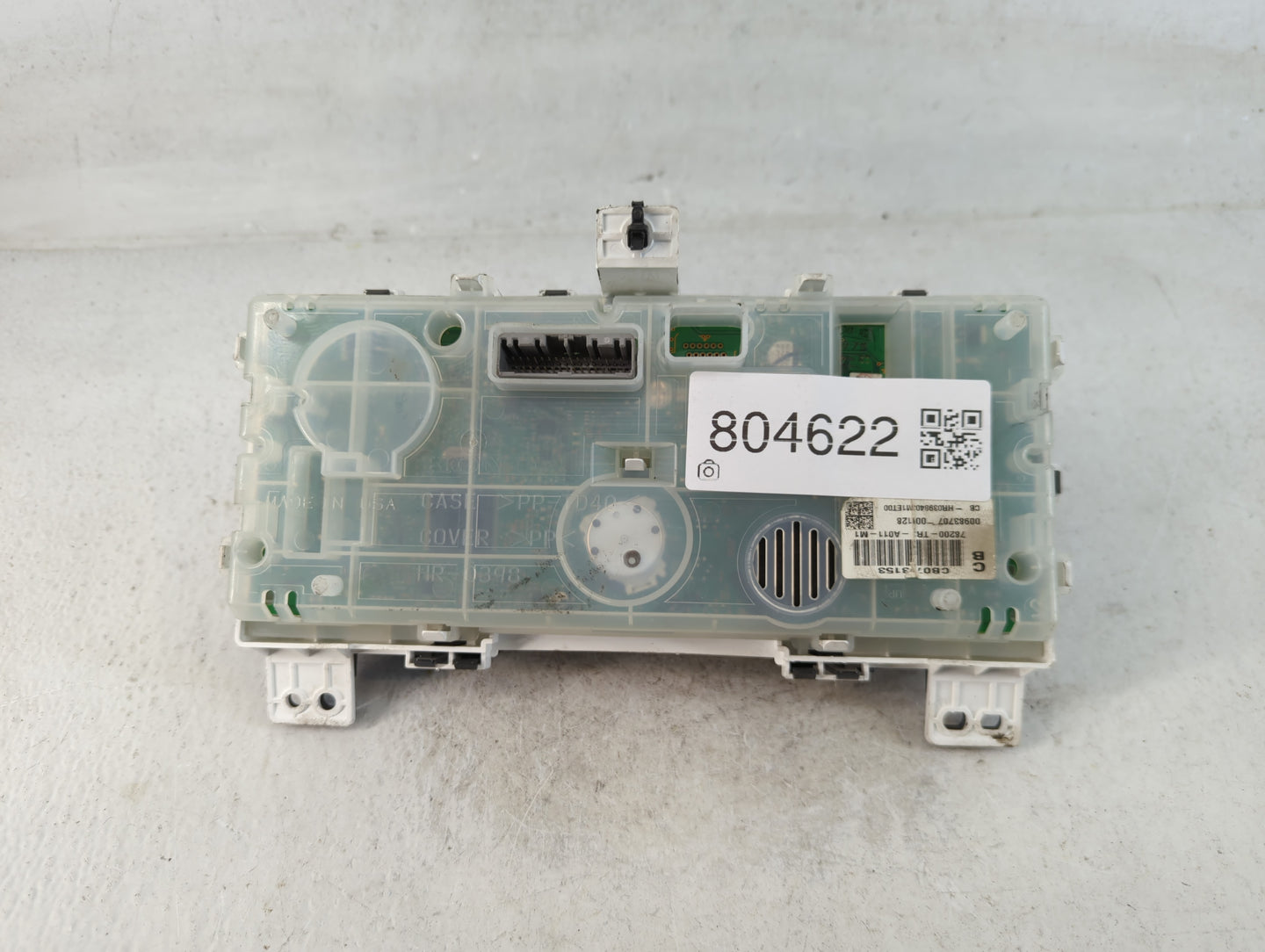 2014-2015 Honda Civic Instrument Cluster Speedometer Gauges P/N:78200-TR3-A011-M1 Fits Fits 2014 2015 OEM Used Auto Parts - Oemusedautoparts1.com