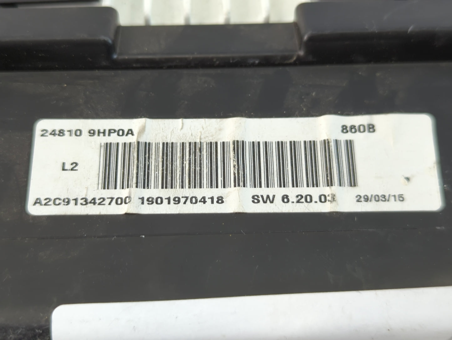 2015 Nissan Altima Instrument Cluster Speedometer Gauges P/N:A2C91342700 24810 9HP0A Fits OEM Used Auto Parts - Oemusedautoparts1.com