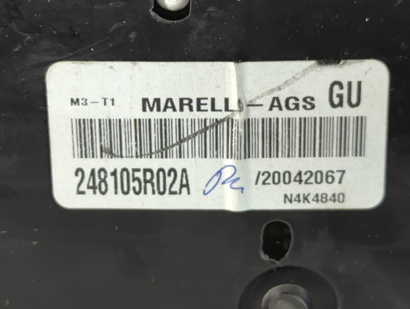 2021 Nissan Kicks Instrument Cluster Speedometer Gauges P/N:248105R02A Fits OEM Used Auto Parts - Oemusedautoparts1.com