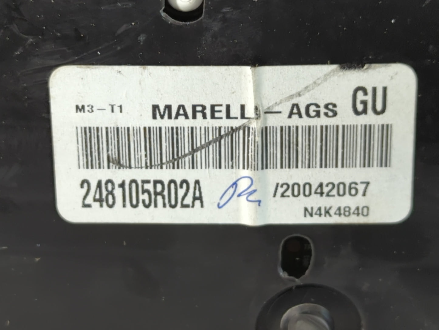 2021 Nissan Kicks Instrument Cluster Speedometer Gauges P/N:248105R02A Fits OEM Used Auto Parts - Oemusedautoparts1.com