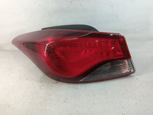 2014-2016 Hyundai Elantra Tail Light Assembly Driver Left OEM P/N:R1-S1/02 Fits Fits 2014 2015 2016 OEM Used Auto Parts