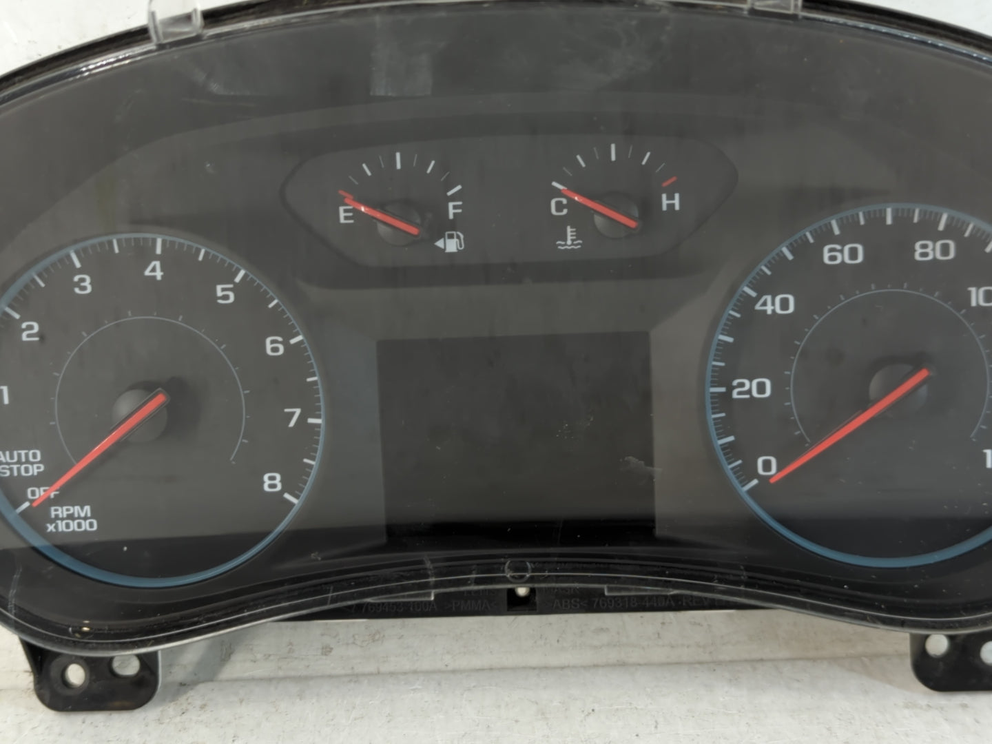 2018 Chevrolet Equinox Instrument Cluster Speedometer Gauges P/N:84424074 Fits OEM Used Auto Parts - Oemusedautoparts1.com