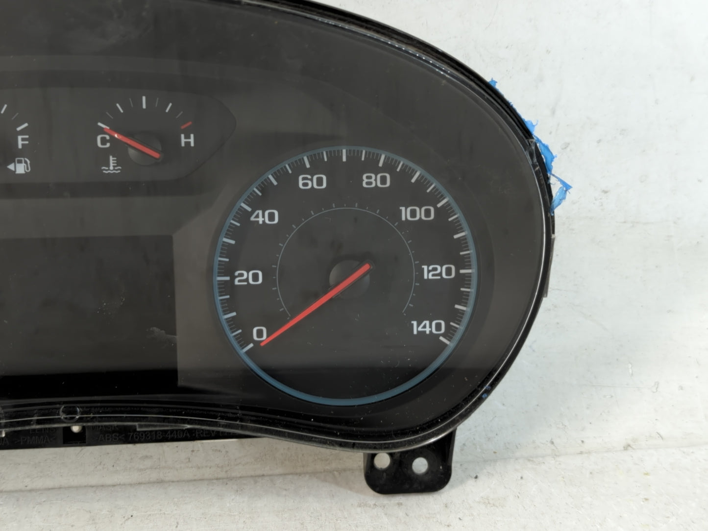 2018 Chevrolet Equinox Instrument Cluster Speedometer Gauges P/N:84424074 Fits OEM Used Auto Parts - Oemusedautoparts1.com