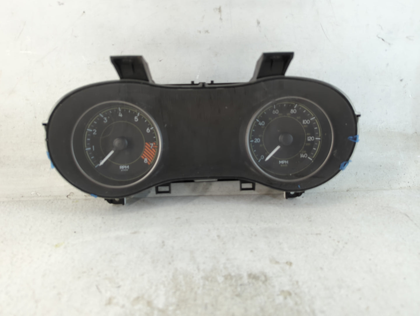 2014 Jeep Cherokee Instrument Cluster Speedometer Gauges P/N:P68105889AG Fits OEM Used Auto Parts - Oemusedautoparts1.com