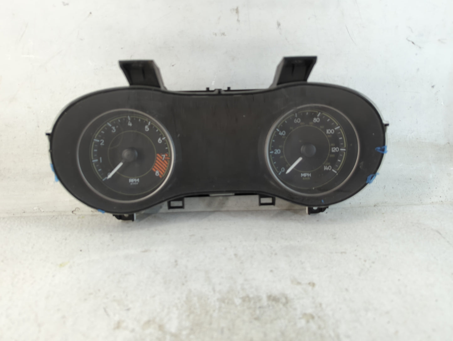 2014 Jeep Cherokee Instrument Cluster Speedometer Gauges P/N:P68105889AG Fits OEM Used Auto Parts - Oemusedautoparts1.com