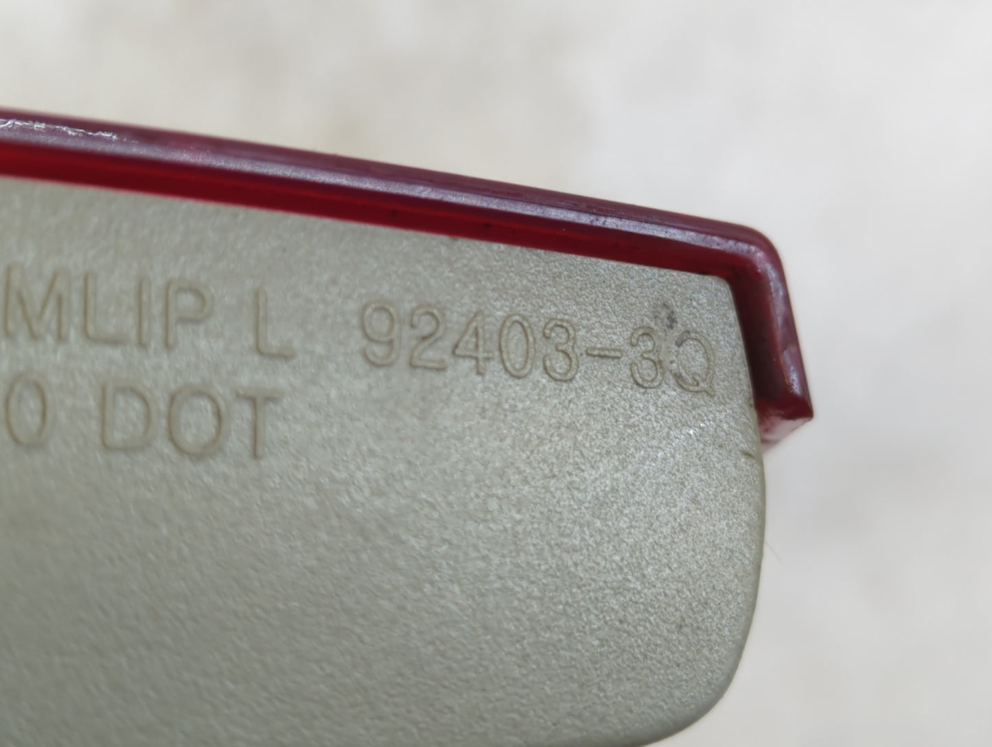 2011-2014 Hyundai Sonata Tail Light Assembly Driver Left OEM P/N:92403-3Q Fits Fits 2011 2012 2013 2014 OEM Used Auto Parts - Oemusedautoparts1.com