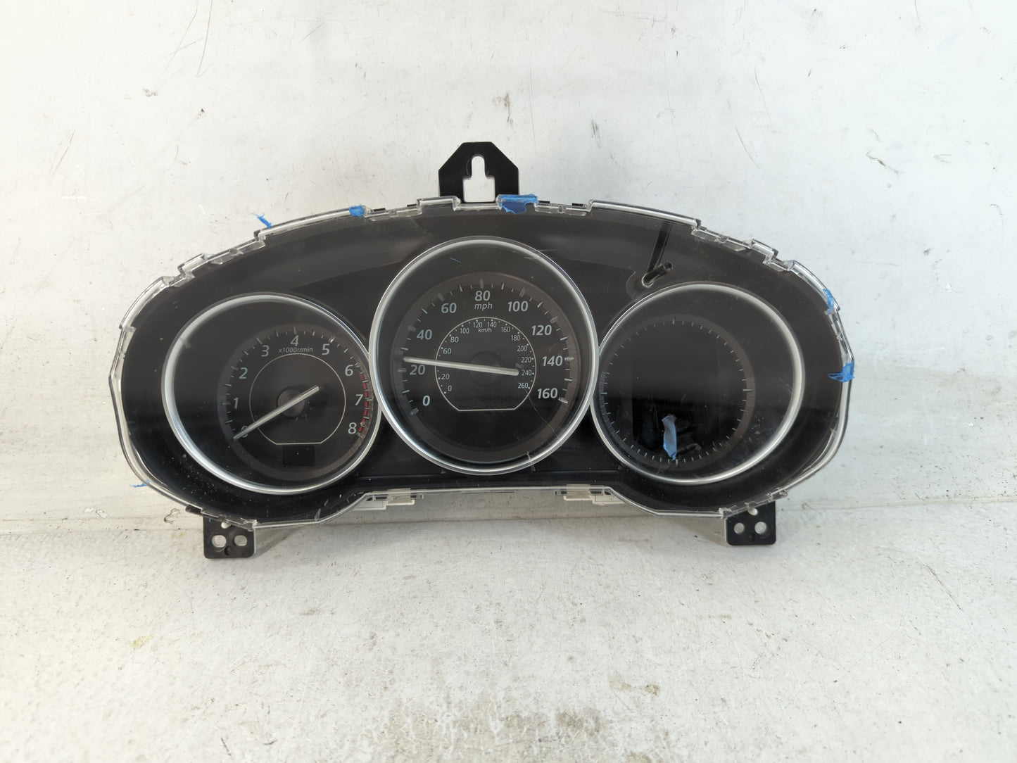 2014-2017 Mazda 6 Instrument Cluster Speedometer Gauges Fits Fits 2014 2015 2017 OEM Used Auto Parts - Oemusedautoparts1.com