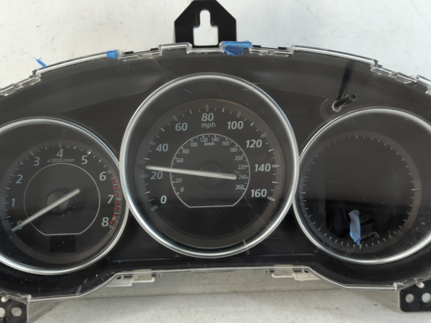 2014-2017 Mazda 6 Instrument Cluster Speedometer Gauges Fits Fits 2014 2015 2017 OEM Used Auto Parts - Oemusedautoparts1.com