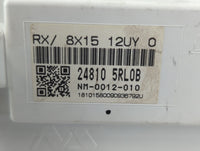 2018-2019 Nissan Kicks Instrument Cluster Speedometer Gauges P/N:24810 5RL0B 8X15 12UY 0 Fits Fits 2018 2019 OEM Used Auto Parts - Oemusedautoparts1.com