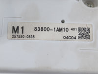 2020 Toyota Corolla Instrument Cluster Speedometer Gauges P/N:257550-0835 83800-1AM10 Fits OEM Used Auto Parts - Oemusedautoparts1.com