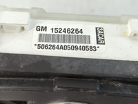 2005-2006 Chevrolet Cobalt Instrument Cluster Speedometer Gauges P/N:15246264 Fits Fits 2005 2006 OEM Used Auto Parts - Oemusedautoparts1.com