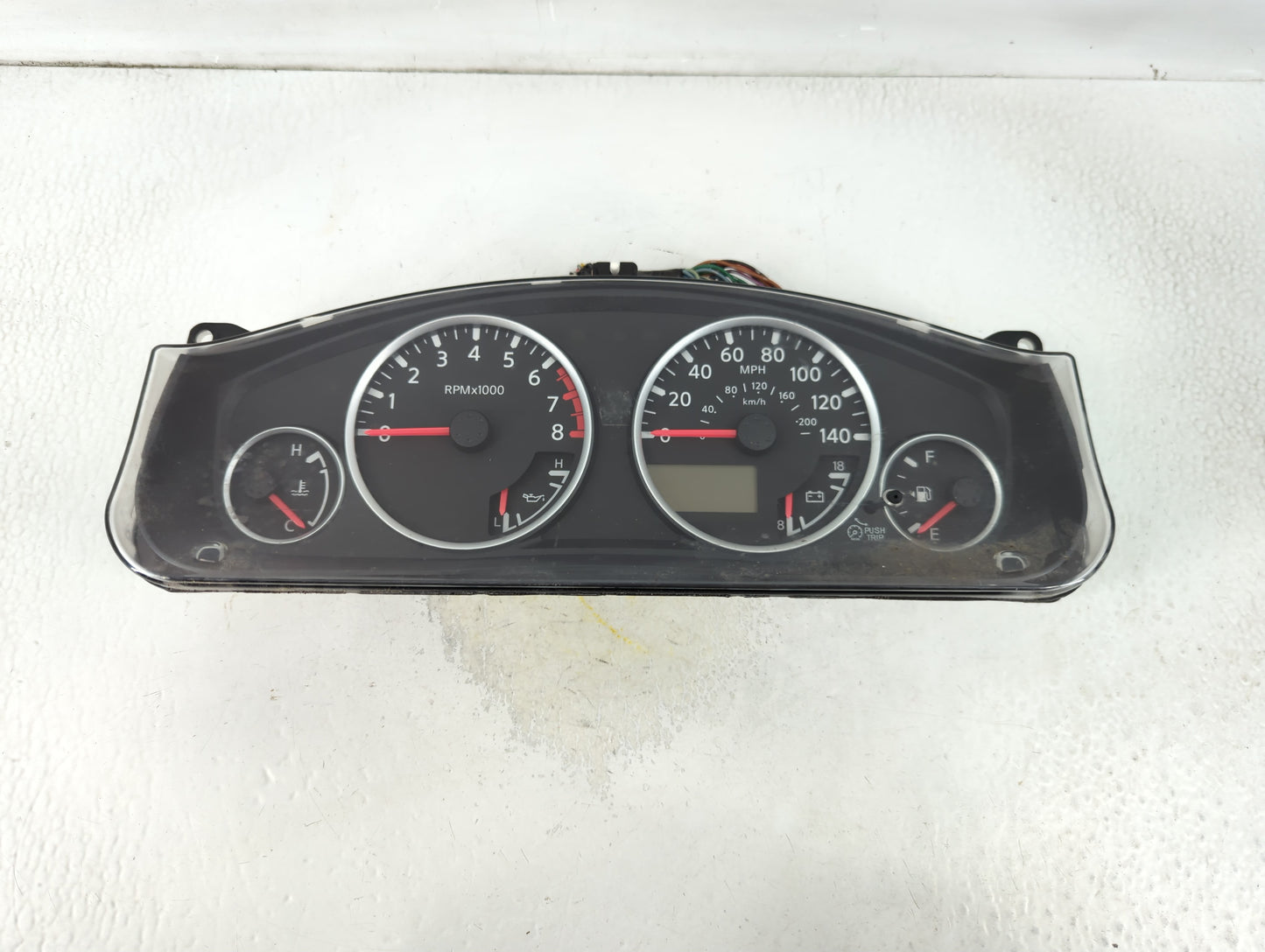 2007-2009 Nissan Pathfinder Instrument Cluster Speedometer Gauges P/N:24810-ZP77A Fits Fits 2007 2008 2009 OEM Used Auto Parts - Oemusedautoparts1.com