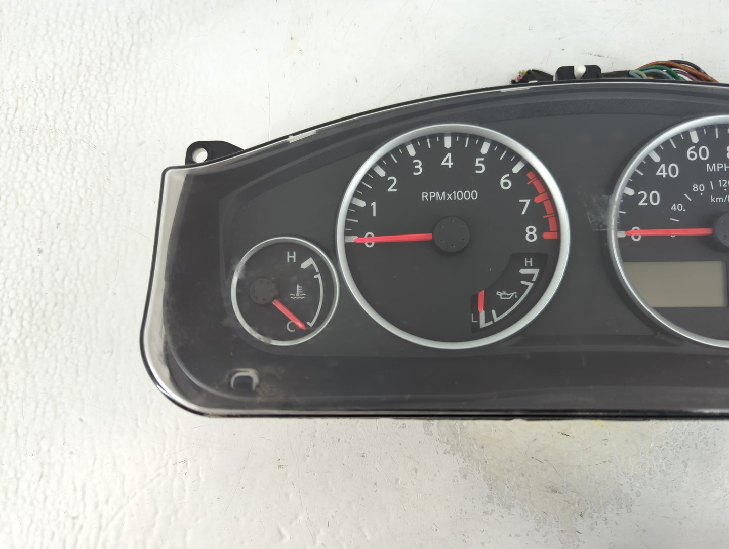 2007-2009 Nissan Pathfinder Instrument Cluster Speedometer Gauges P/N:24810-ZP77A Fits Fits 2007 2008 2009 OEM Used Auto Parts - Oemusedautoparts1.com