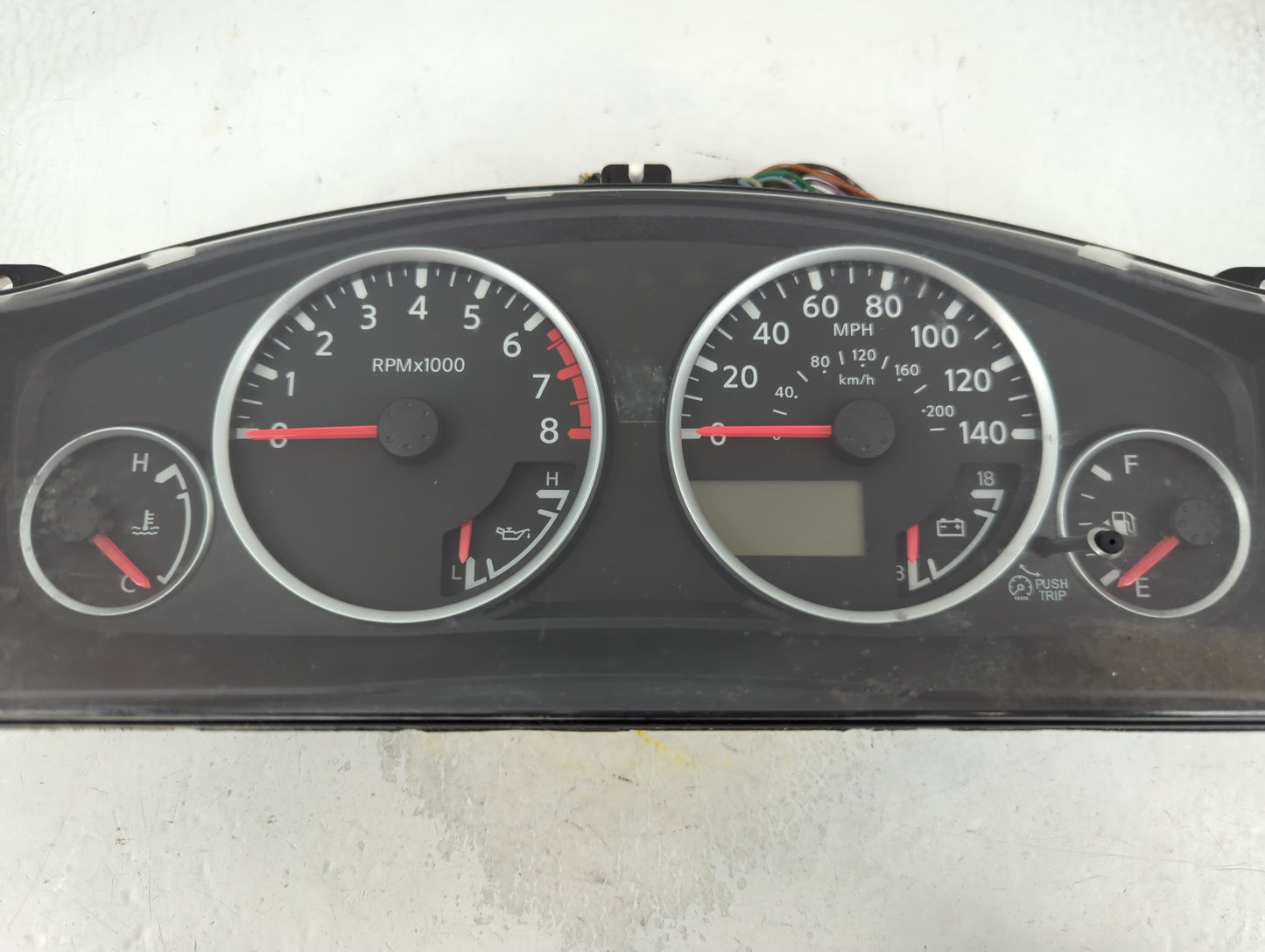 2007-2009 Nissan Pathfinder Instrument Cluster Speedometer Gauges P/N:24810-ZP77A Fits Fits 2007 2008 2009 OEM Used Auto Parts - Oemusedautoparts1.com