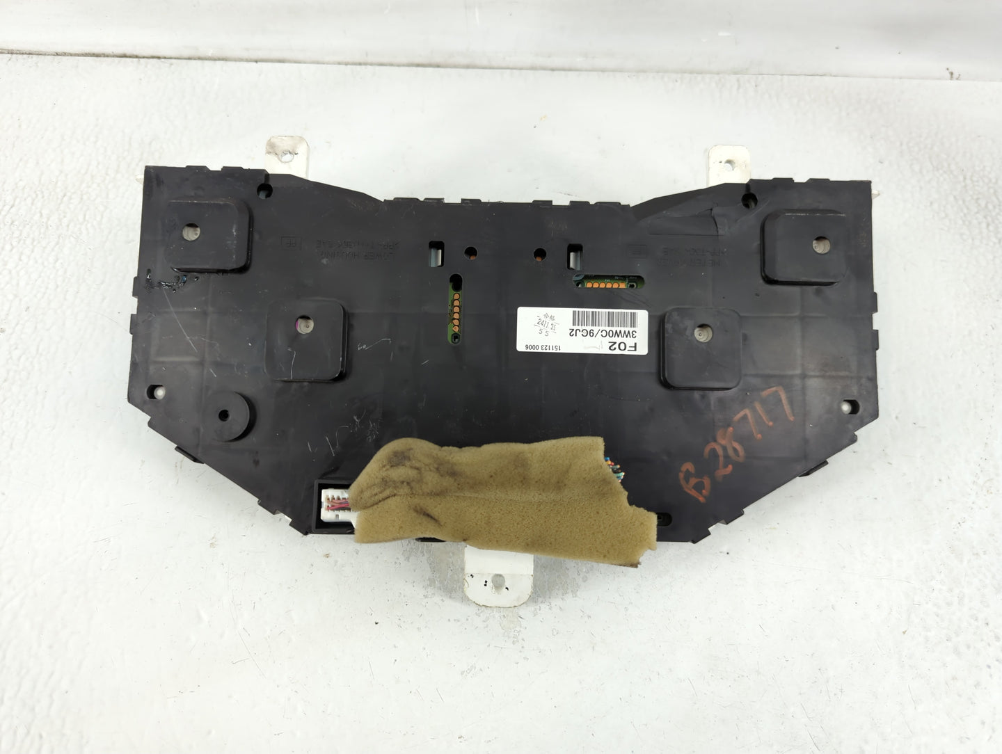 2015-2017 Infiniti Qx50 Instrument Cluster Speedometer Gauges P/N:3WW0C/9CJ2 1511230006, 1509180073 Fits Fits 2015 2016 2017 OEM Used Auto Parts - Oemusedautoparts1.com