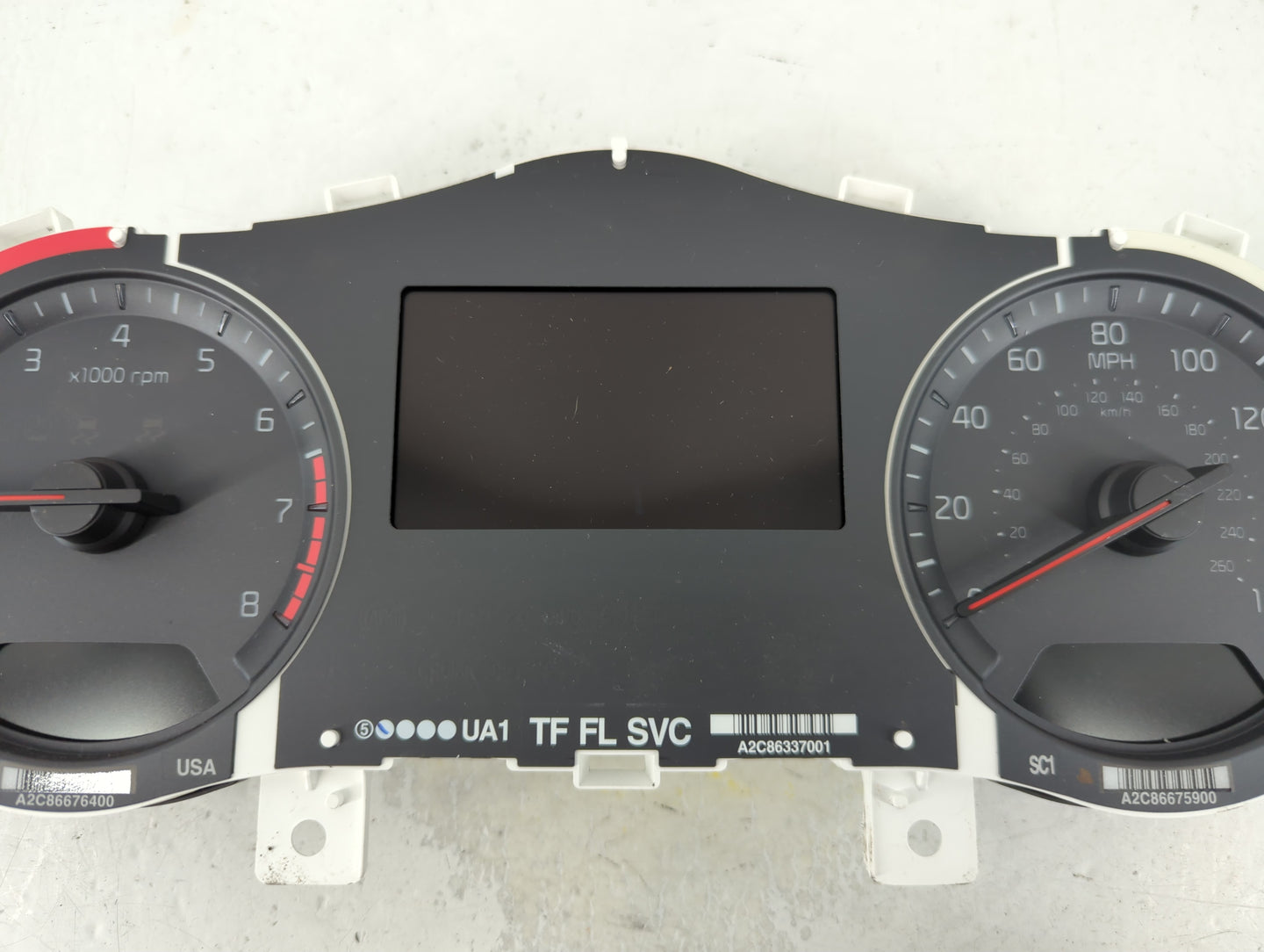 2014-2015 Kia Optima Instrument Cluster Speedometer Gauges P/N:>PP-TD40< Fits Fits 2014 2015 OEM Used Auto Parts - Oemusedautoparts1.com