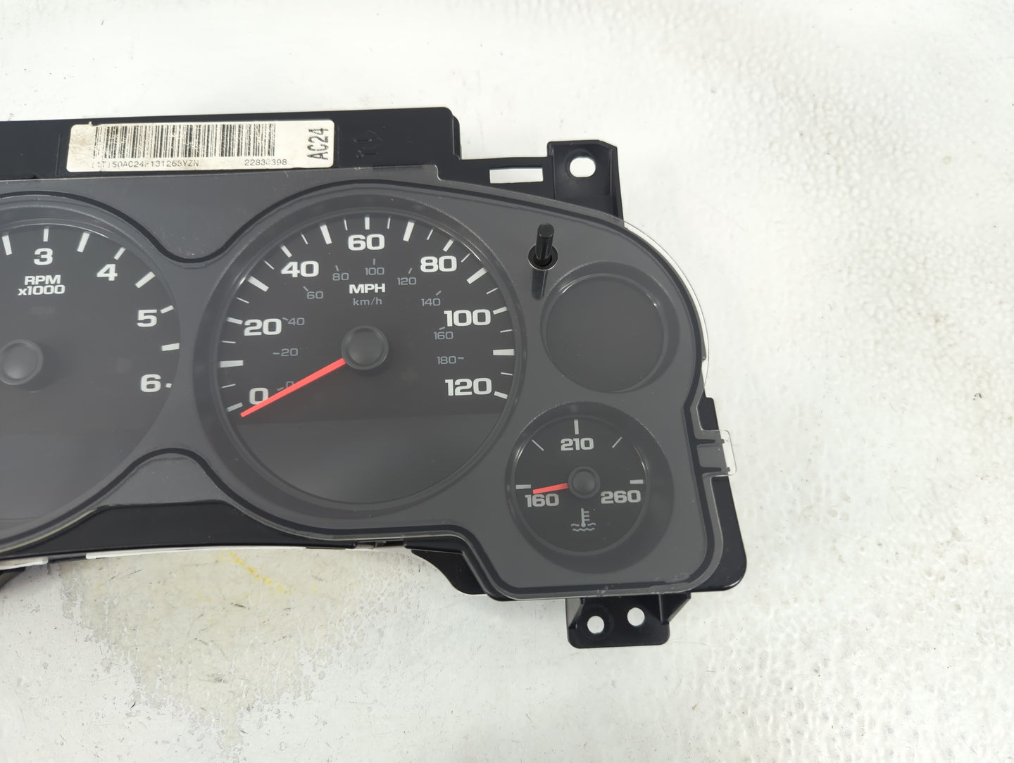 2013 Chevrolet Silverado 1500 Instrument Cluster Speedometer Gauges P/N:22838398 Fits OEM Used Auto Parts - Oemusedautoparts1.com