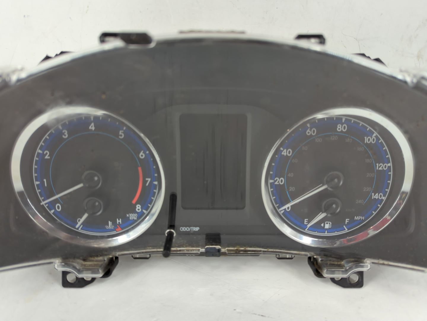 2018-2019 Toyota Corolla Instrument Cluster Speedometer Gauges P/N:TN157580-9380 83800-F2U80-00 Fits Fits 2018 2019 OEM Used Auto Parts - Oemusedautoparts1.com