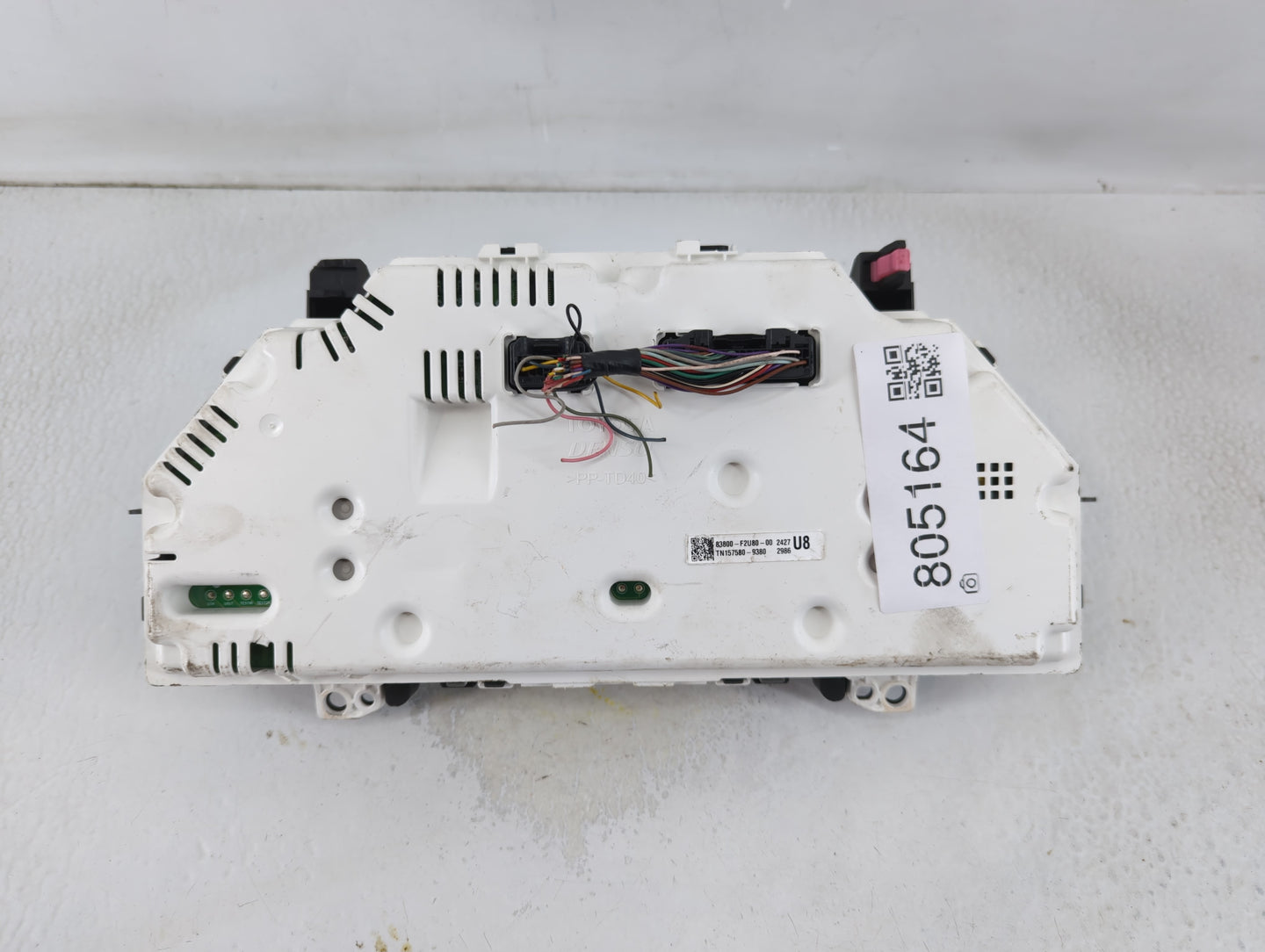 2018-2019 Toyota Corolla Instrument Cluster Speedometer Gauges P/N:TN157580-9380 83800-F2U80-00 Fits Fits 2018 2019 OEM Used Auto Parts - Oemusedautoparts1.com