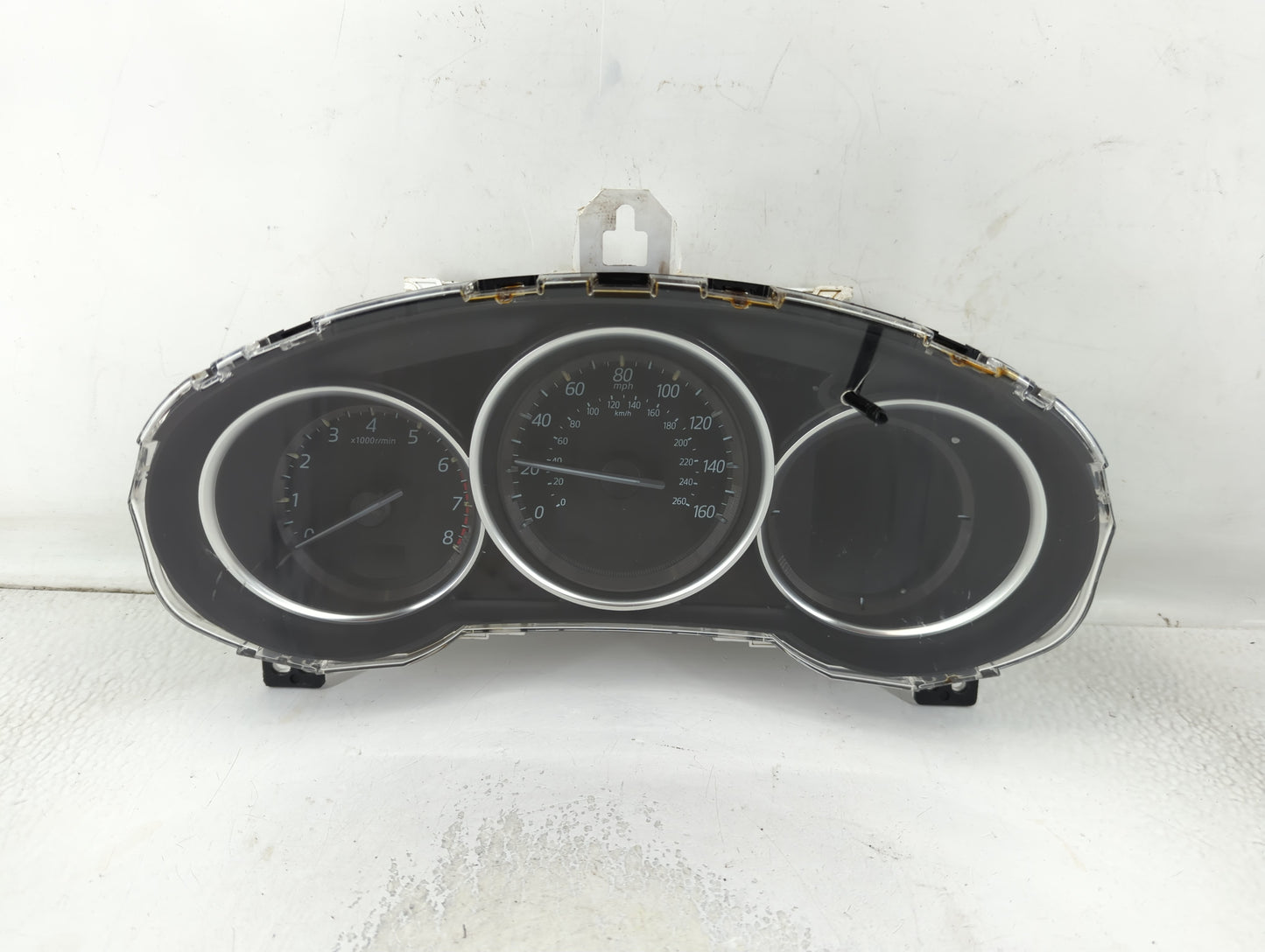 2016 Mazda 6 Instrument Cluster Speedometer Gauges P/N:G46L55430 GMN655471B Fits OEM Used Auto Parts - Oemusedautoparts1.com
