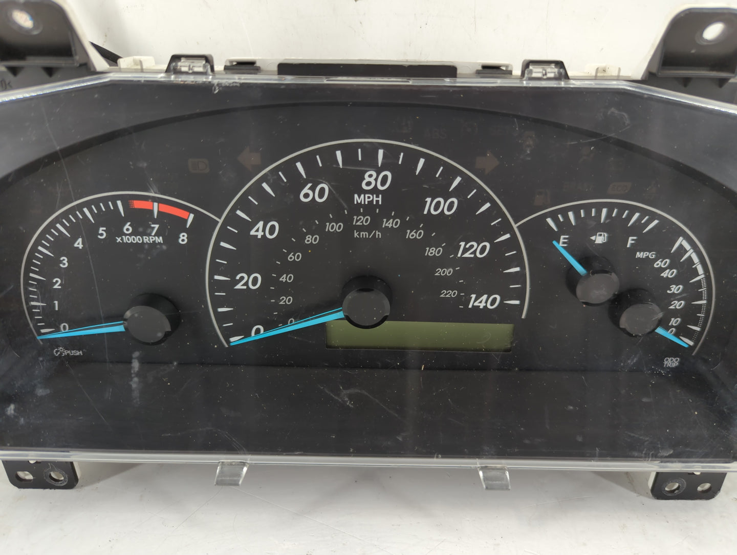 2012 Toyota Camry Instrument Cluster Speedometer Gauges P/N:TN157550-5847 83800-0X110-00 Fits OEM Used Auto Parts - Oemusedautoparts1.com