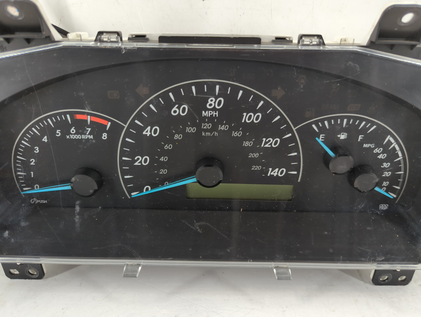 2012 Toyota Camry Instrument Cluster Speedometer Gauges P/N:TN157550-5847 83800-0X110-00 Fits OEM Used Auto Parts - Oemusedautoparts1.com