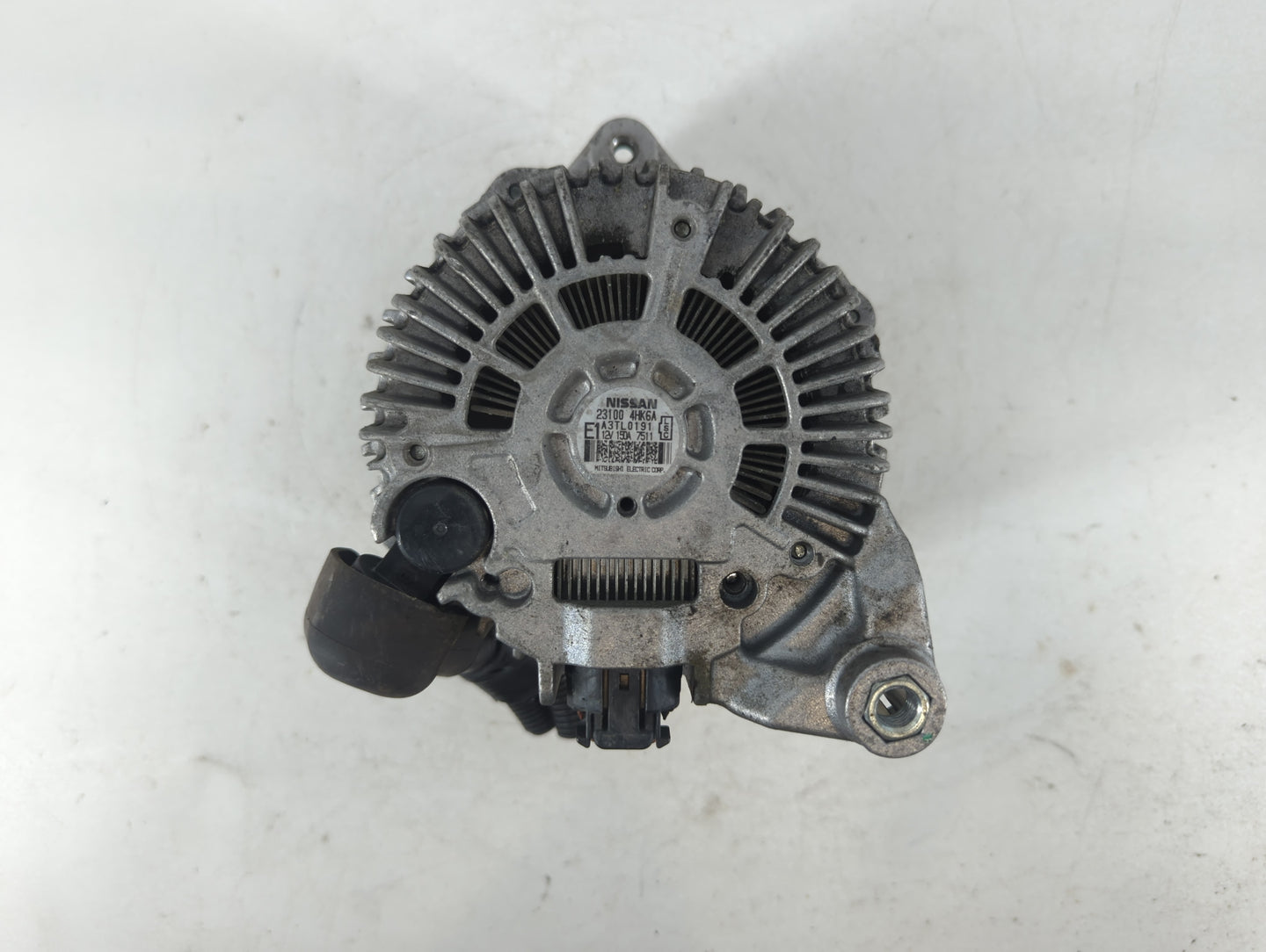 2018 Infiniti Q50 Alternator Replacement Generator Charging Assembly Engine OEM P/N:23100 4HK6A Fits OEM Used Auto Parts - Oemusedautoparts1.com