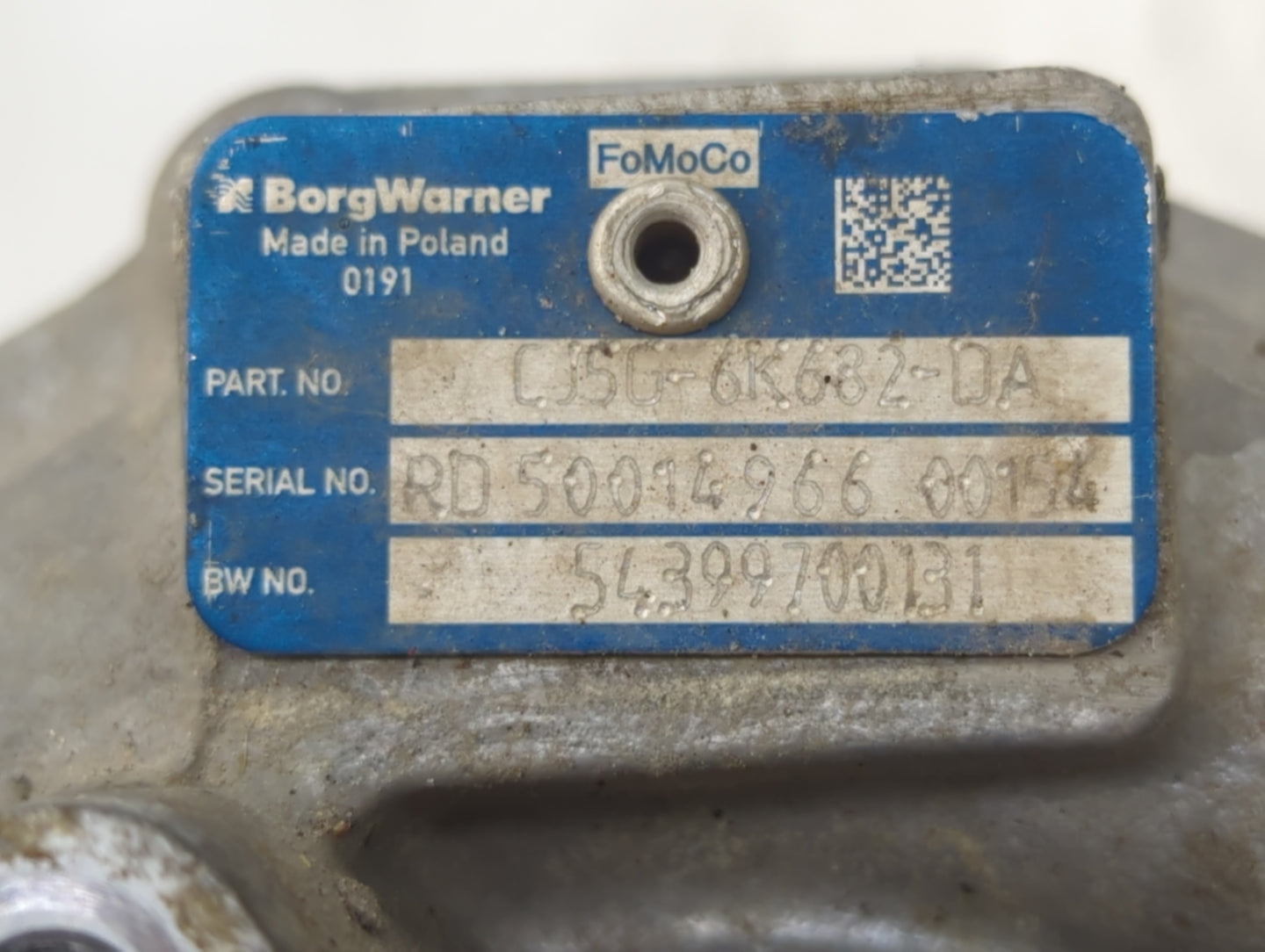 2013 Ford Escape Turbocharger Turbo Charger Super Charger Supercharger - Oemusedautoparts1.com