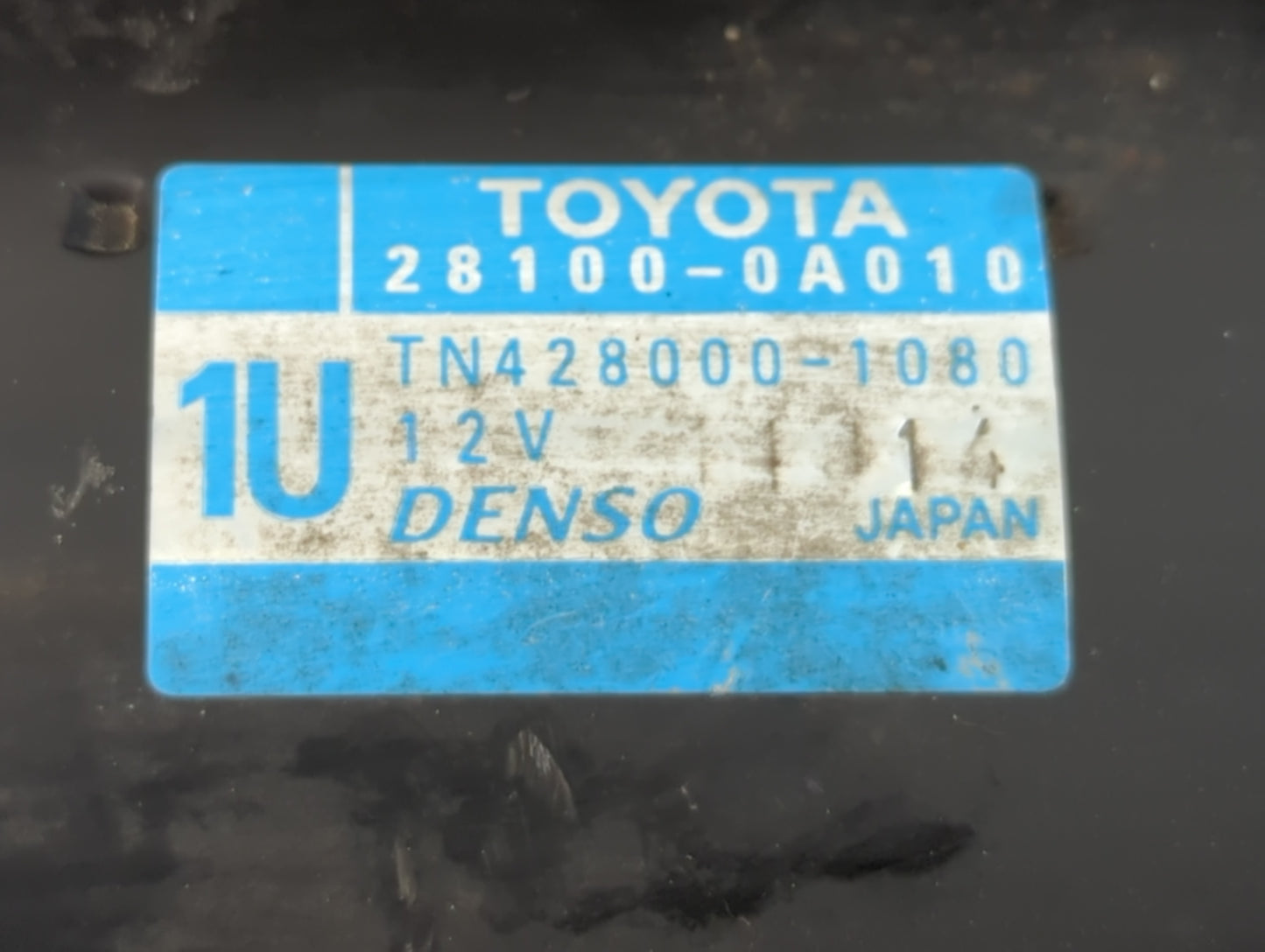 2007-2009 Lexus Rx350 Car Starter Motor Solenoid OEM P/N:28100-0A010 Fits OEM Used Auto Parts - Oemusedautoparts1.com