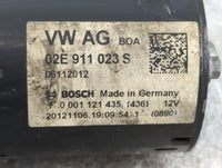 2009-2017 Volkswagen Cc Car Starter Motor Solenoid OEM P/N:02E 911 023 S Fits OEM Used Auto Parts - Oemusedautoparts1.com