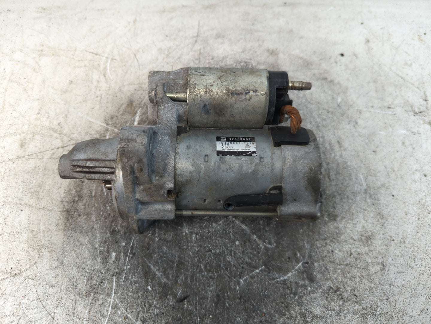 2015-2016 Chevrolet Malibu Car Starter Motor Solenoid OEM P/N:12663052 Fits Fits 2015 2016 2017 2018 2019 2020 2021 OEM Used Auto Parts - Oemusedautoparts1.com