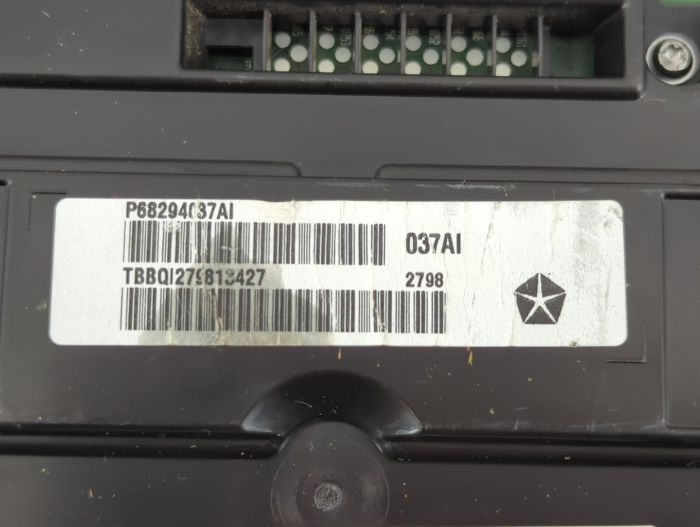 2019 Dodge Ram 1500 Instrument Cluster Speedometer Gauges P/N:P68294037AI Fits OEM Used Auto Parts - Oemusedautoparts1.com