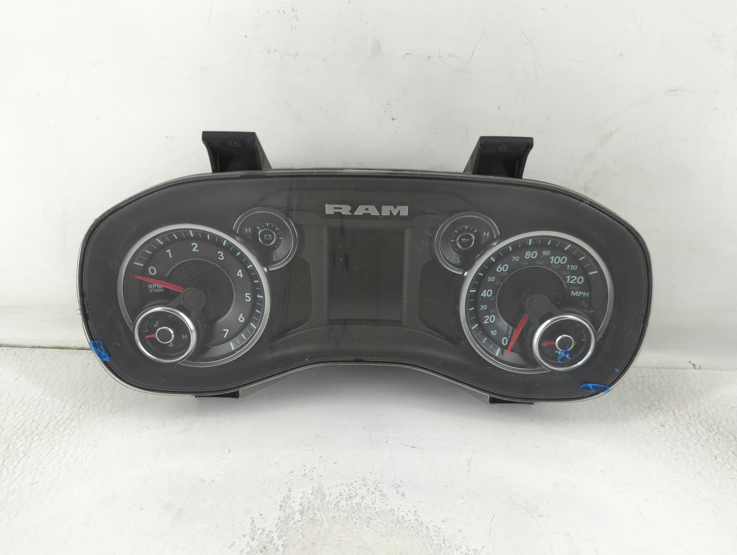 2019 Dodge Ram 1500 Instrument Cluster Speedometer Gauges P/N:P68294043AJ Fits OEM Used Auto Parts - Oemusedautoparts1.com