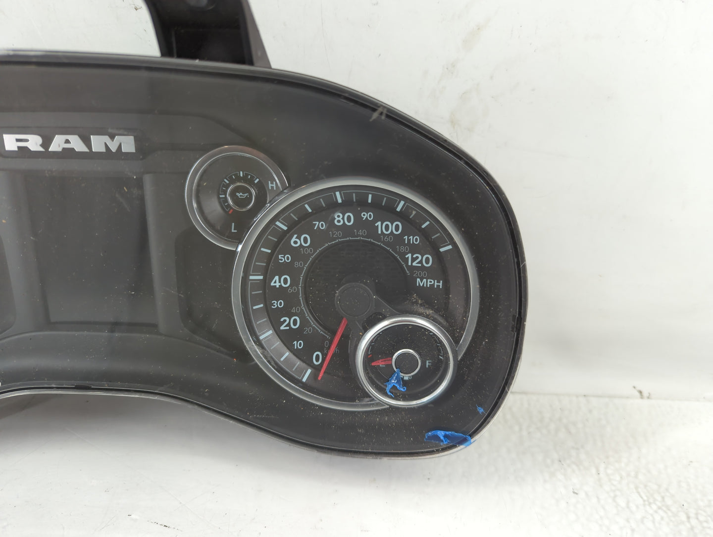 2019 Dodge Ram 1500 Instrument Cluster Speedometer Gauges P/N:P68294043AJ Fits OEM Used Auto Parts - Oemusedautoparts1.com