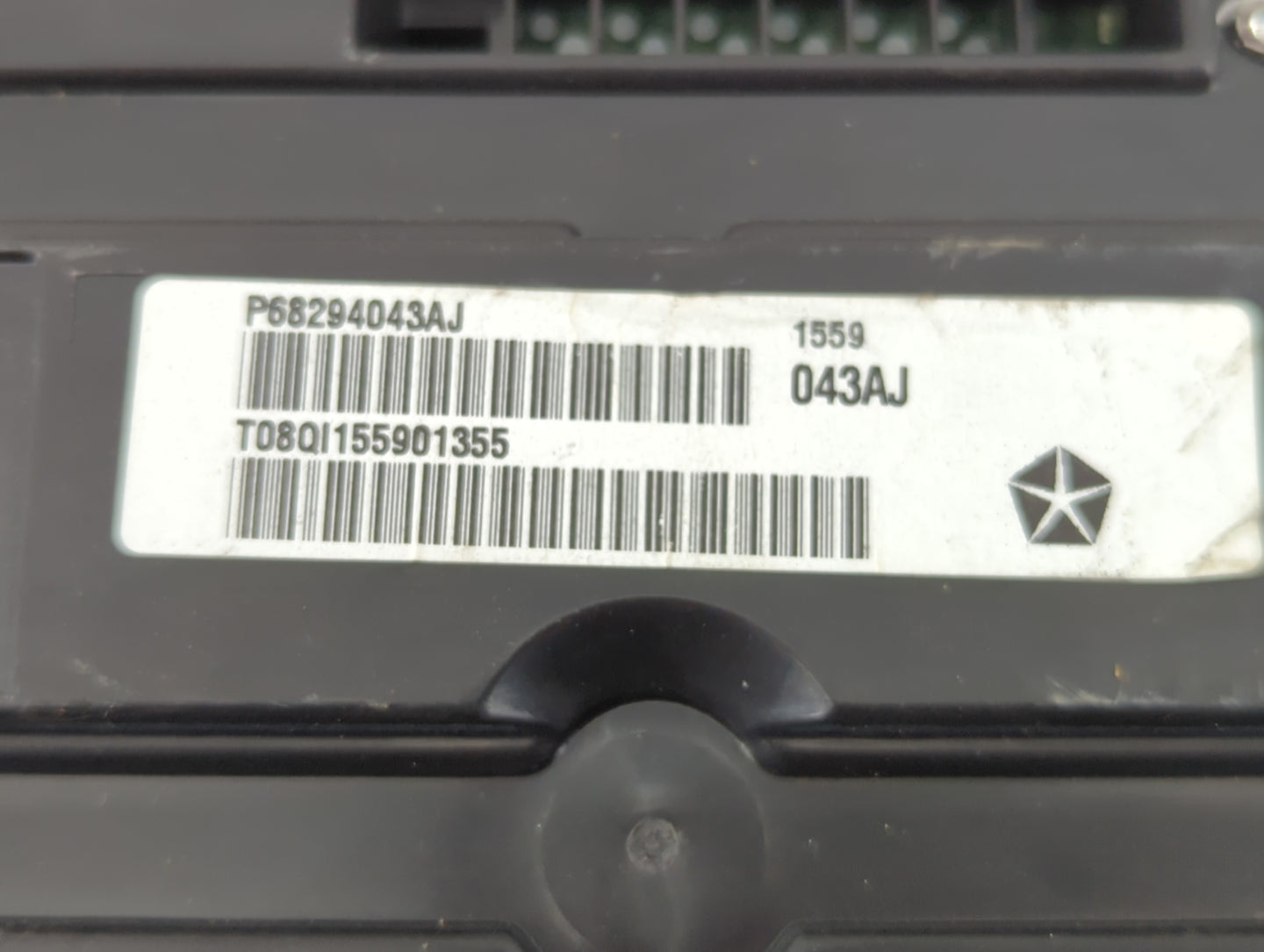 2019 Dodge Ram 1500 Instrument Cluster Speedometer Gauges P/N:P68294043AJ Fits OEM Used Auto Parts - Oemusedautoparts1.com