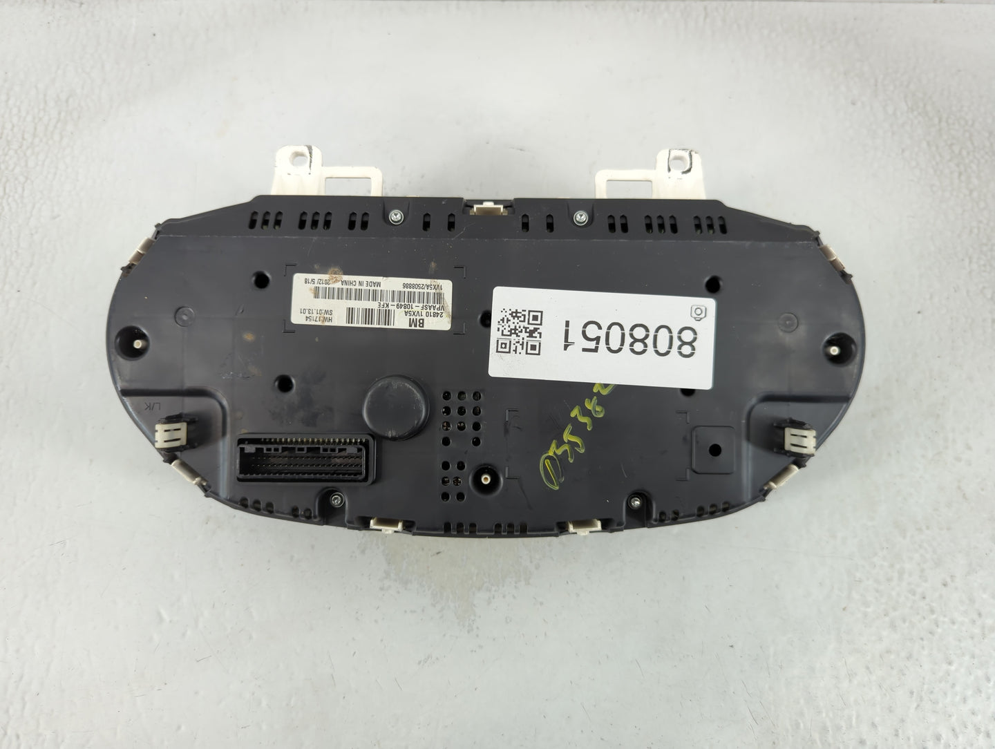 2012 Nissan Rogue Select Instrument Cluster Speedometer Gauges P/N:VPAASF-10849-KFH 24810-1VX5C Fits Fits 2013 2014 2015 OEM Used Auto Parts - Oemusedautoparts1.com