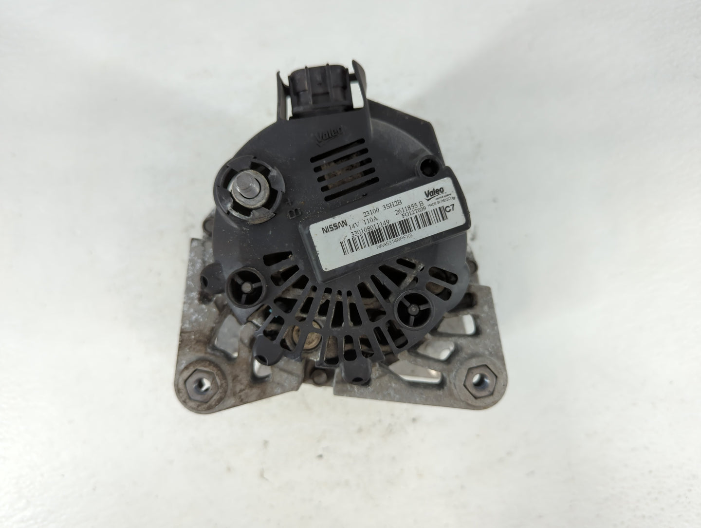 2013-2019 Nissan Sentra Alternator Replacement Generator Charging Assembly Engine OEM P/N:23100 3SH2B Fits OEM Used Auto Parts - Oemusedautoparts1.com