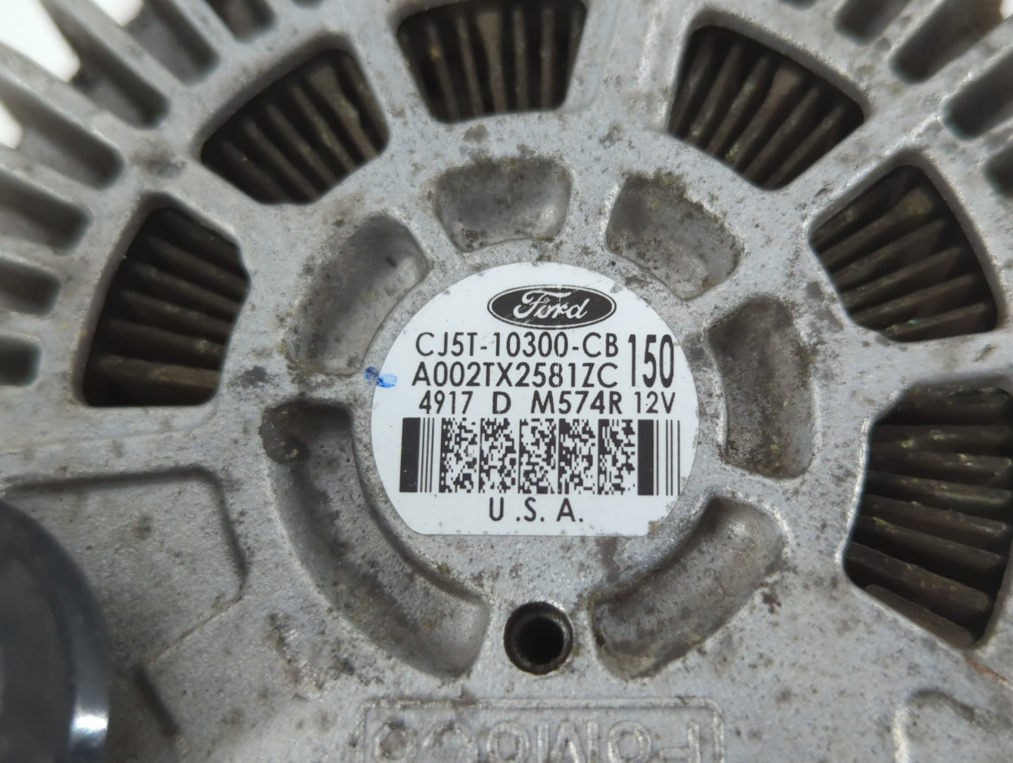 2013-2018 Ford Focus Alternator Replacement Generator Charging Assembly Engine OEM P/N:CJ5T-10300-CB Fits OEM Used Auto Parts - Oemusedautoparts1.com