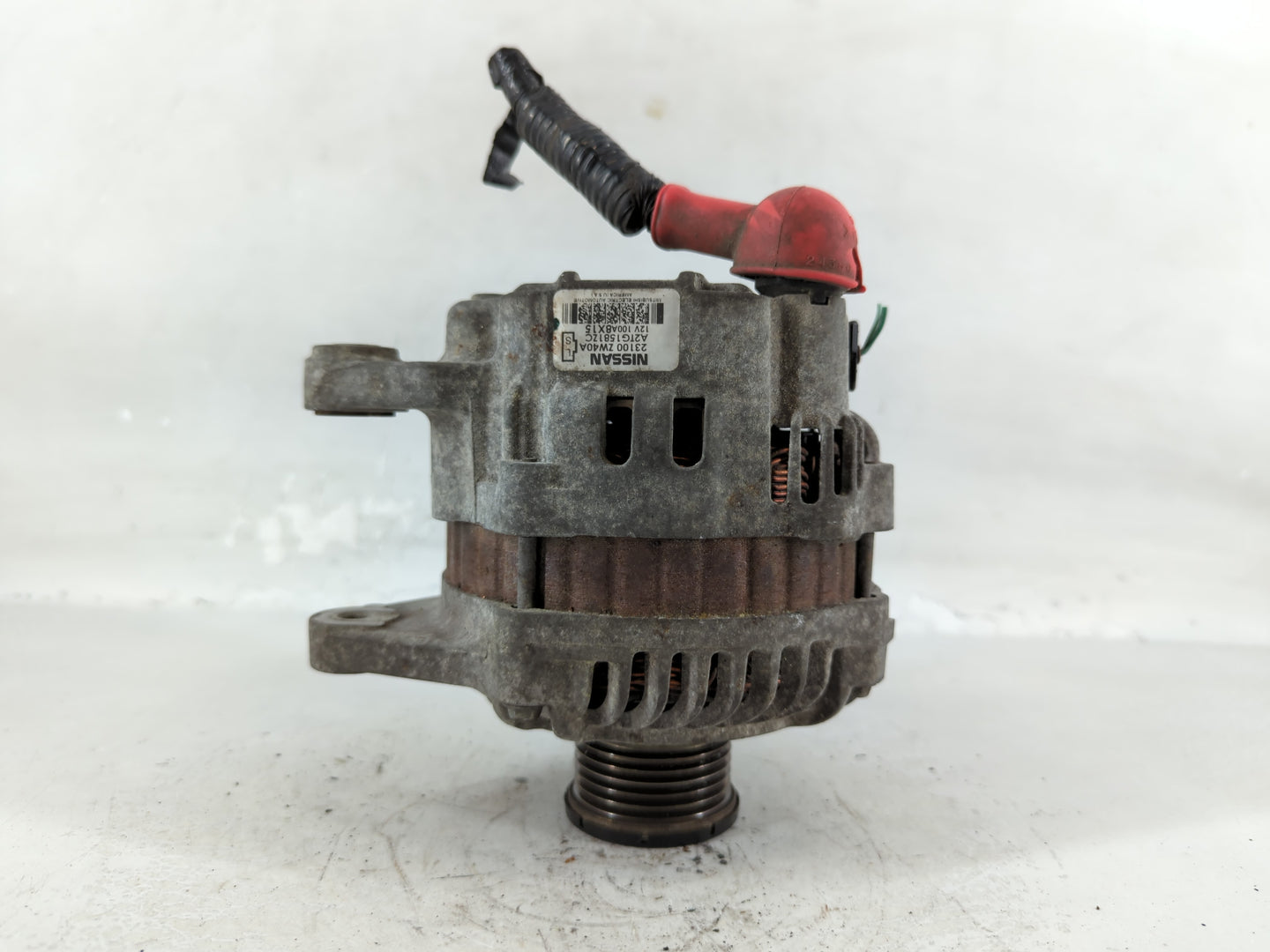 2009 Nissan Versa Alternator Replacement Generator Charging Assembly Engine OEM P/N:23100 ZW40A Fits OEM Used Auto Parts - Oemusedautoparts1.com